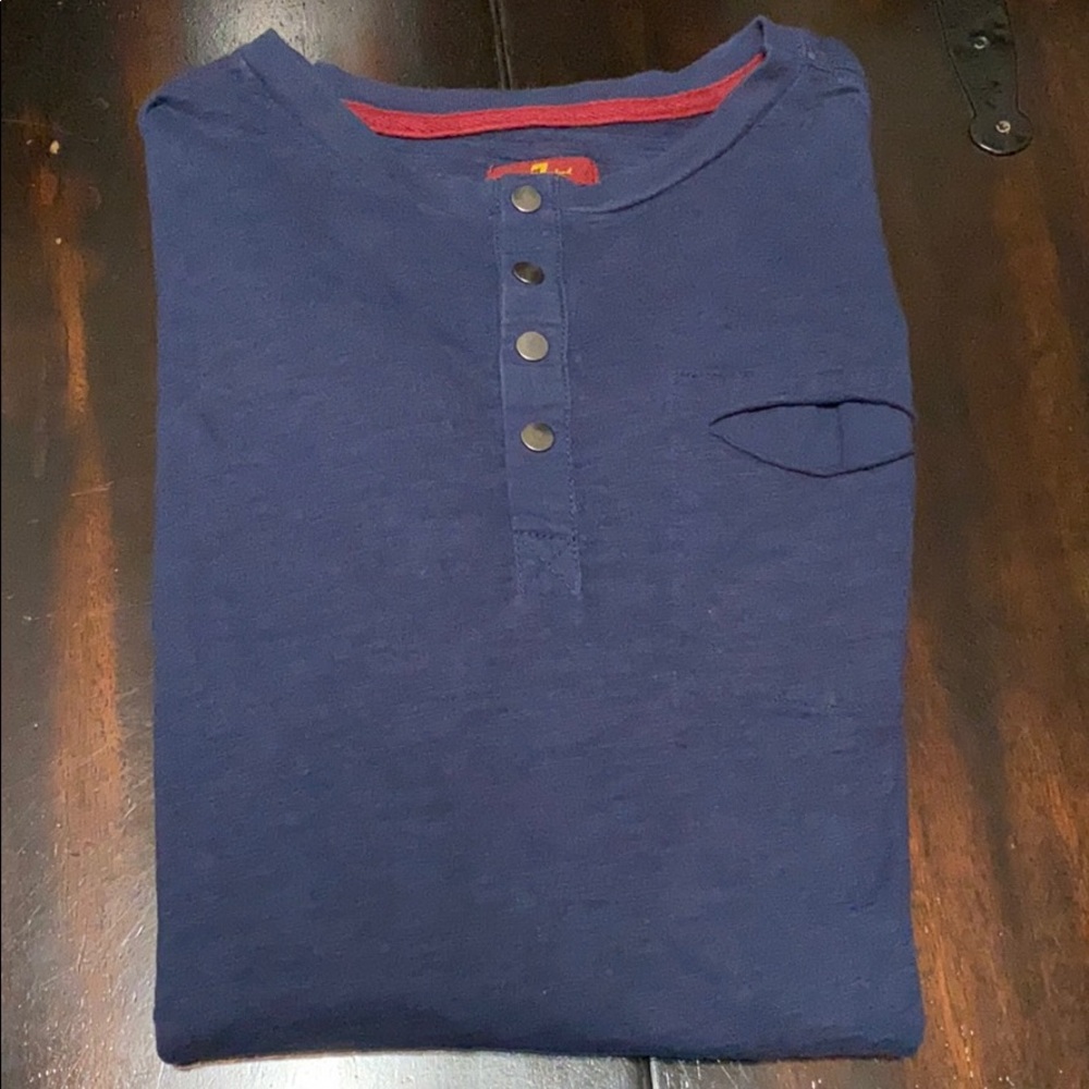 7 for all man kind long sleeve shirt